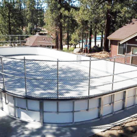 outdoor hockey rink boards